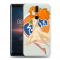 Дизайнерский пластиковый чехол для Nokia 8 Sirocco Fanta