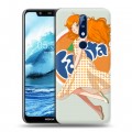 Дизайнерский силиконовый чехол для Nokia 5.1 Plus Fanta