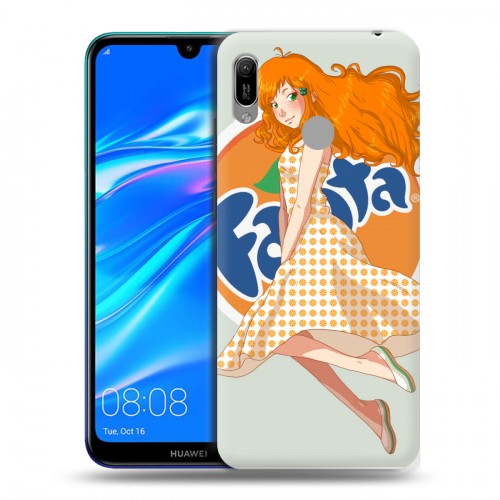 Дизайнерский пластиковый чехол для Huawei Y6 (2019) Fanta