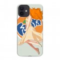 Дизайнерский силиконовый чехол для Iphone 12 Fanta