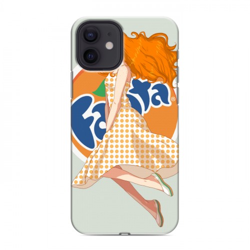 Дизайнерский силиконовый чехол для Iphone 12 Fanta