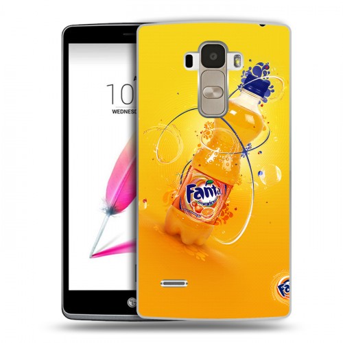 Дизайнерский пластиковый чехол для LG G4 Stylus Fanta