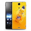 Дизайнерский пластиковый чехол для Sony Xperia TX Fanta