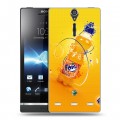 Дизайнерский пластиковый чехол для Sony Xperia S Fanta