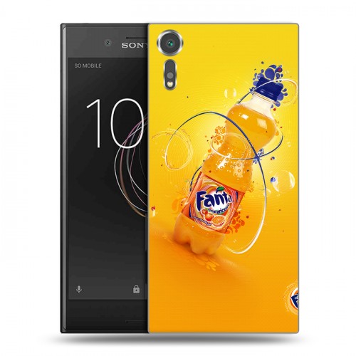 Дизайнерский пластиковый чехол для Sony Xperia XZs Fanta