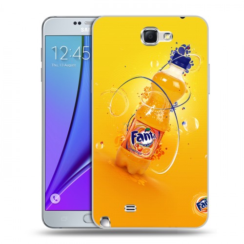 Дизайнерский пластиковый чехол для Samsung Galaxy Note 2 Fanta