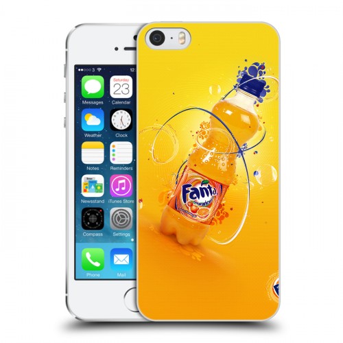 Дизайнерский пластиковый чехол для Iphone 5s Fanta
