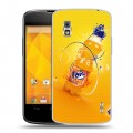 Дизайнерский пластиковый чехол для LG Google Nexus 4 Fanta