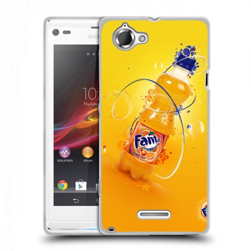 Дизайнерский пластиковый чехол для Sony Xperia L Fanta