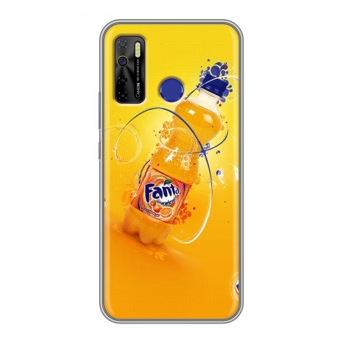 Дизайнерский силиконовый чехол для Tecno Camon 15 Fanta