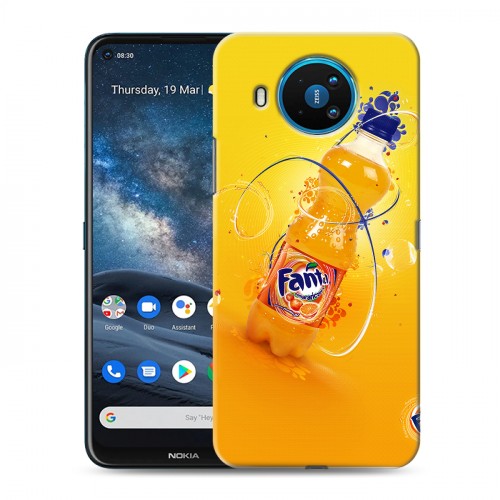 Дизайнерский силиконовый чехол для Nokia 8.3 Fanta