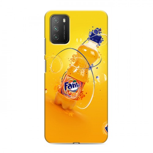 Дизайнерский пластиковый чехол для Xiaomi Poco M3 Fanta