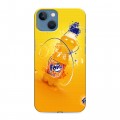 Дизайнерский силиконовый чехол для Iphone 13 Fanta