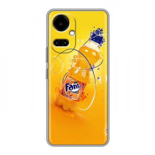 Дизайнерский силиконовый чехол для Tecno Camon 19 Fanta