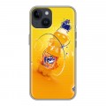 Дизайнерский пластиковый чехол для Iphone 14 Fanta