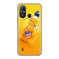 Дизайнерский силиконовый чехол для Itel A49 Fanta