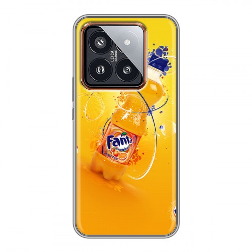 Дизайнерский силиконовый чехол для Xiaomi 14 Pro Fanta