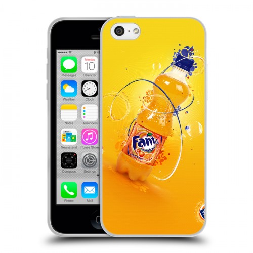 Дизайнерский пластиковый чехол для Iphone 5c Fanta