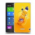 Дизайнерский силиконовый чехол для Nokia XL Fanta