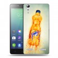 Дизайнерский силиконовый чехол для Lenovo A6010 Fanta