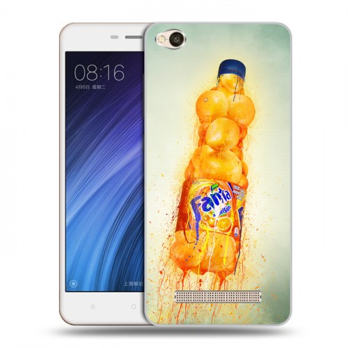 Дизайнерский силиконовый чехол для Xiaomi RedMi 4A Fanta