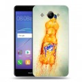 Дизайнерский пластиковый чехол для Huawei Y3 (2017) Fanta