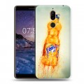 Дизайнерский пластиковый чехол для Nokia 7 Plus Fanta