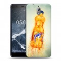 Дизайнерский силиконовый чехол для Nokia 3.1 Fanta