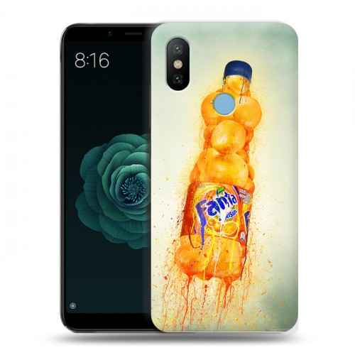 Дизайнерский силиконовый чехол для Xiaomi Mi A2 Fanta