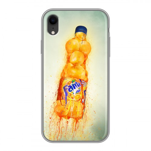 Дизайнерский силиконовый чехол для Iphone Xr Fanta