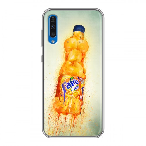 Дизайнерский силиконовый чехол для Samsung Galaxy A50 Fanta