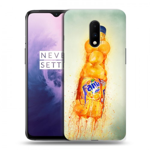 Дизайнерский пластиковый чехол для OnePlus 7 Fanta