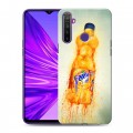 Дизайнерский силиконовый чехол для Realme 5 Fanta