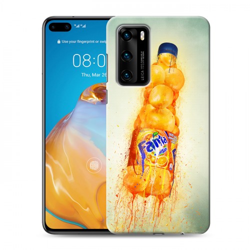 Дизайнерский пластиковый чехол для Huawei P40 Fanta