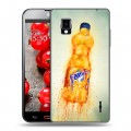 Дизайнерский пластиковый чехол для LG Optimus G Fanta