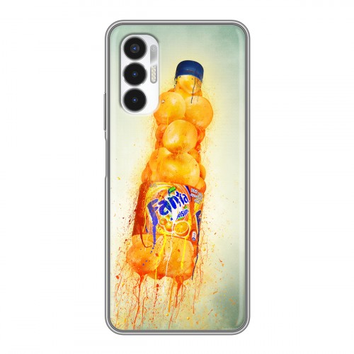 Дизайнерский силиконовый чехол для Tecno Pova 3 Fanta