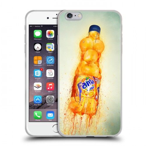 Дизайнерский силиконовый чехол для Iphone 6 Plus/6s Plus Fanta