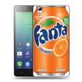 Дизайнерский силиконовый чехол для Lenovo A6010 Fanta