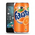 Дизайнерский пластиковый чехол для Microsoft Lumia 550 Fanta