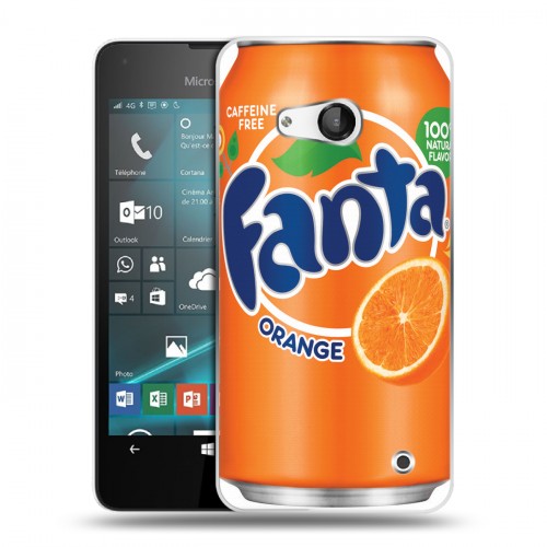 Дизайнерский пластиковый чехол для Microsoft Lumia 550 Fanta