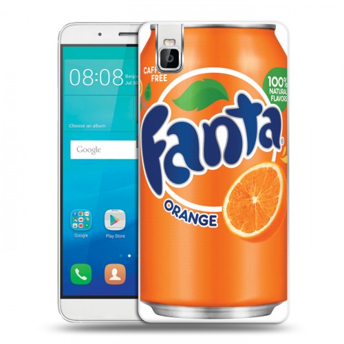 Дизайнерский пластиковый чехол для Huawei ShotX Fanta