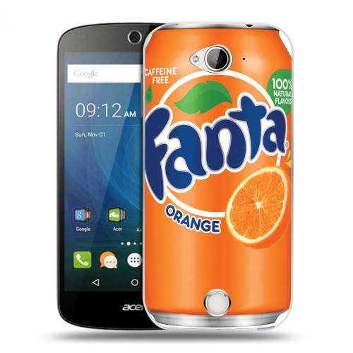 Дизайнерский силиконовый чехол для Acer Liquid Z530 Fanta