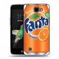 Дизайнерский пластиковый чехол для LG K4 Fanta