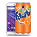 Дизайнерский пластиковый чехол для Lenovo Moto G Fanta