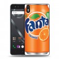 Дизайнерский пластиковый чехол для BQ Aquaris X5 Fanta