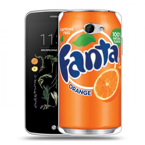 Дизайнерский силиконовый чехол для LG K5 Fanta