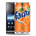 Дизайнерский пластиковый чехол для Sony Xperia S Fanta