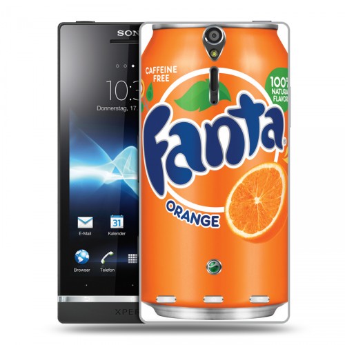 Дизайнерский пластиковый чехол для Sony Xperia S Fanta