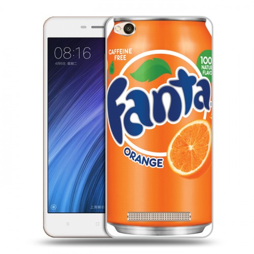 Дизайнерский силиконовый чехол для Xiaomi RedMi 4A Fanta