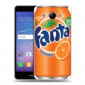 Дизайнерский пластиковый чехол для Huawei Y3 (2017) Fanta